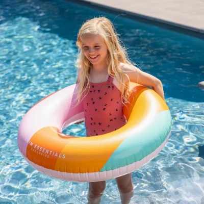 Swim Essentials kolorowe koło do pływania Tęcza 90 cm