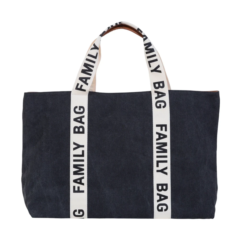 Childhome torba na ramię czarna Family Bag Signature