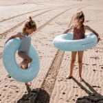 Swim Essentials koło do pływania Blue with White Dots 90 cm