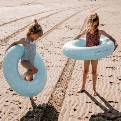 Swim Essentials koło do pływania Blue with White Dots 90 cm