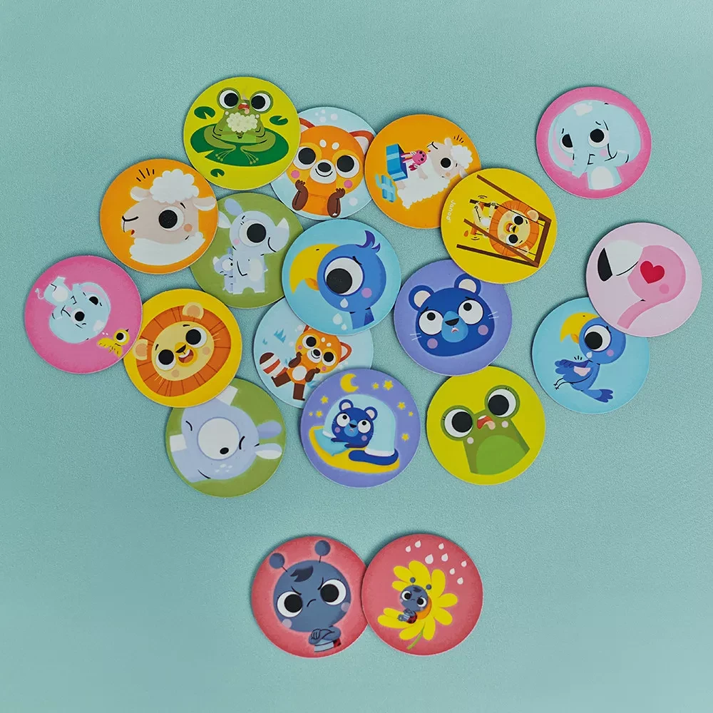 Janod gra memory dla 2 latka Emocje 24 elementy