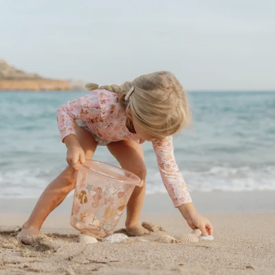 Little Dutch wiaderko na plażę dla dziewczynki 19 cm Ocean Dreams