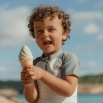Little Dutch zestaw plażowy lody 9 elementów