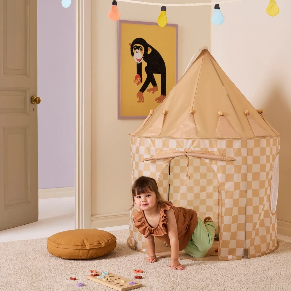 Kids Concept namiot do zabawy yellow