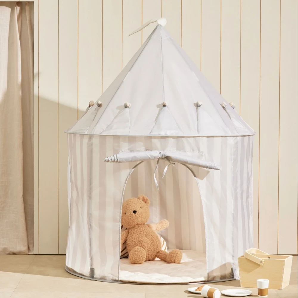 Kids Concept namiot do zabawy stripe grey