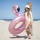 Swim Essentials koło do pływania Rose Gold Flamingo 95 cm