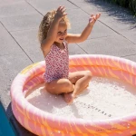 Swim Essentials basen dla dziecka Pastelowa Zebra 100 cm
