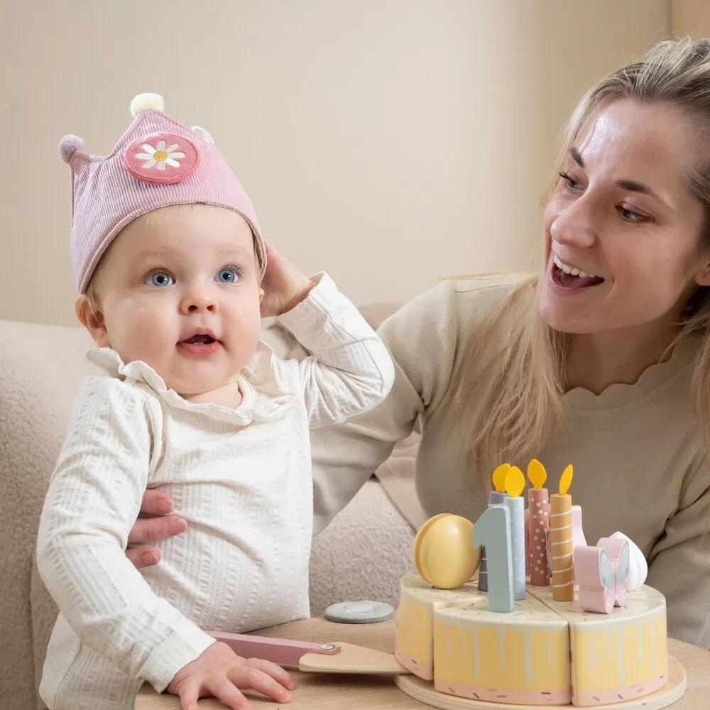 Little Dutch korona urodzinowa różowa prezent na urodziny