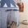Kids Concept namiot w gwiazdki do zabawy dla dzieci blue