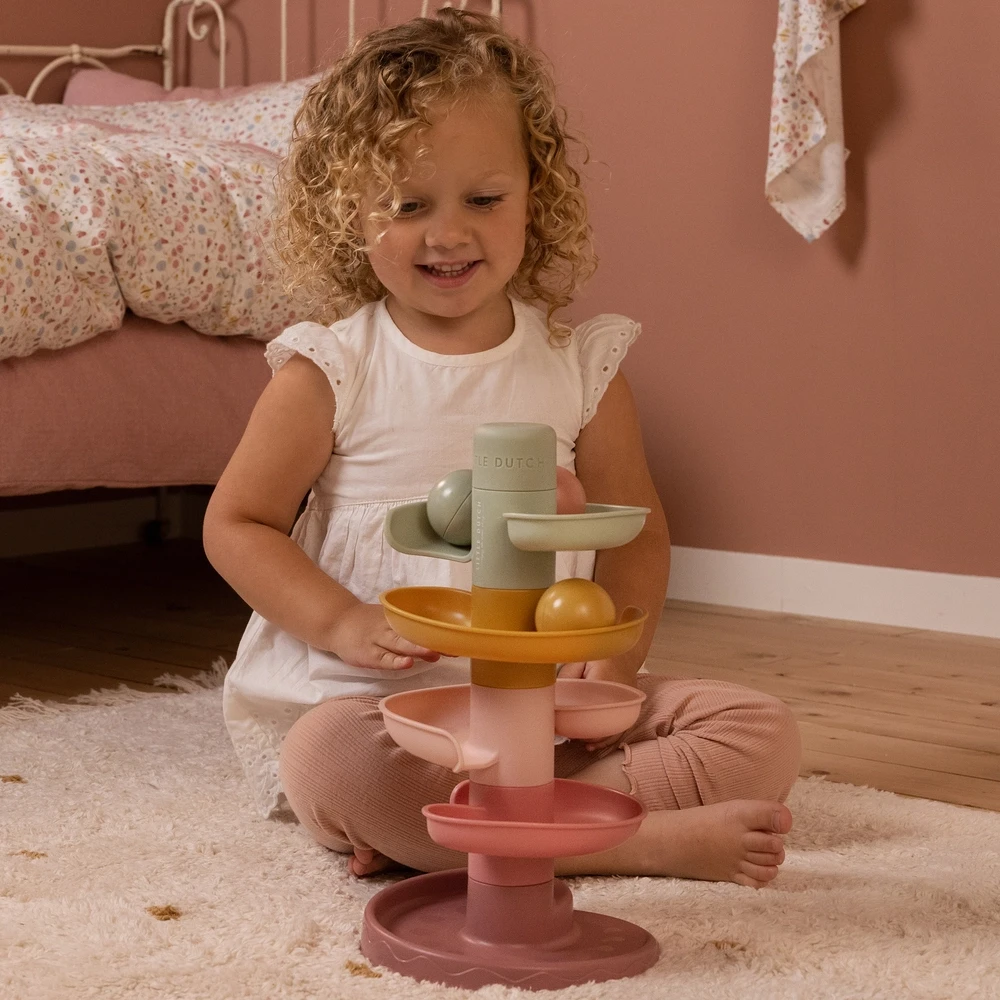 Little Dutch kulodrom Spiral Tower Pink