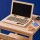 Kid’s Concept drewniany zestaw biurowy laptop myszka telefon 3+ – zabawka dla dziecka, prezent dla chłopca i dziewczynki, FSC zestaw do odgrywania ról pracy