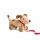 ThreadBear Design piesek na kółkach do ciągnięcia Dudley