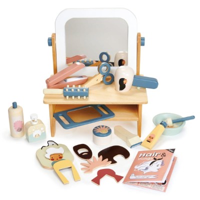 Tender Leaf Toys toaletka do zabawy Salon fryzjerski