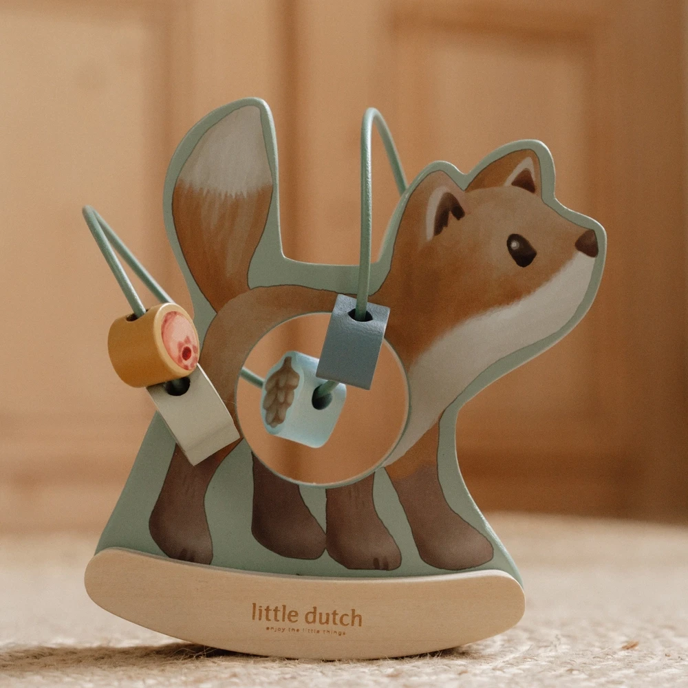 Little Dutch zabawka motoryczna spiralka lisek Forest Friends prezent na roczek