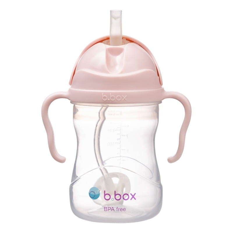 bbox bidon ze słomką dla dziewczynki 240 ml różowy