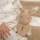 Little Dutch przytulanka dla niemowlaka beżowy króliczek Baby Bunny 15 cm