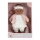 Lalka bobas Baby Noa z miękkim brzuśkiem i winylową buzią od holenderskiej marki Little Dutch. Lalka dla dzieci od 18 miesięcy 18m+ o wysokości 36,5 cm z magnetycznym smoczkiem, butelką i zdejmowanym ubrankiem