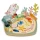 Drewniany zestaw edukacyjny Ocean My Little Rock Pool marki Tender Leaf Toys z półką-sorterem i 25 kolorowymi figurkami morskich zwierząt
