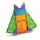 Magna Tiles mini klocki magnetyczne microMAGS Zestaw Combo 20 elementów