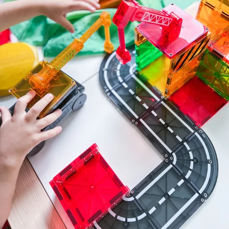 Magna Tiles klocki magnetyczne Builder 32 elementy