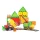 Magna Tiles klocki magnetyczne do zabawy w budowanie zestaw Builder XL 50 elementów