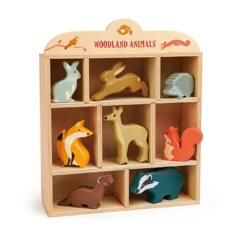 Tender Leaf Toys figurki zwierząt Woodland Animals
