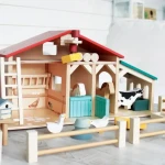Tender Leaf Toys drewniana farma ze zwierzętami