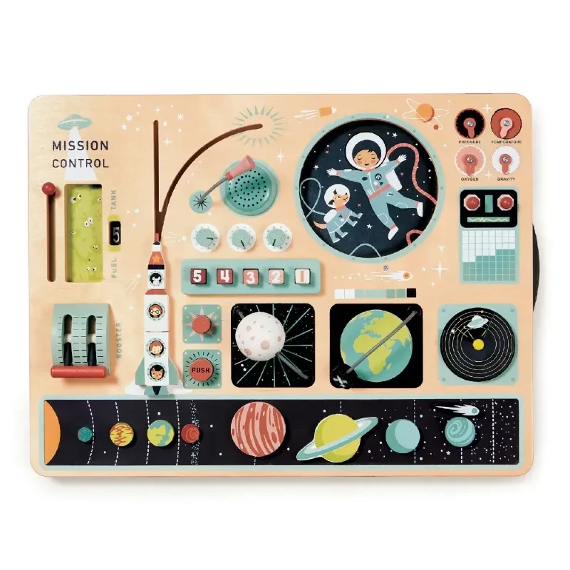 Tender Leaf Toys tablica manipulacyjna stacja kosmiczna Space Station