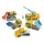 Tender Leaf Toys - Drewniane pojazdy budowlane - Construction Site