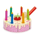 Tort Urodzinowy do Krojenia Drewniany Tender Leaf Toys