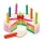 Tender Leaf Toys - drewniany tort urodzinowy Rainbow Birthday Cake
