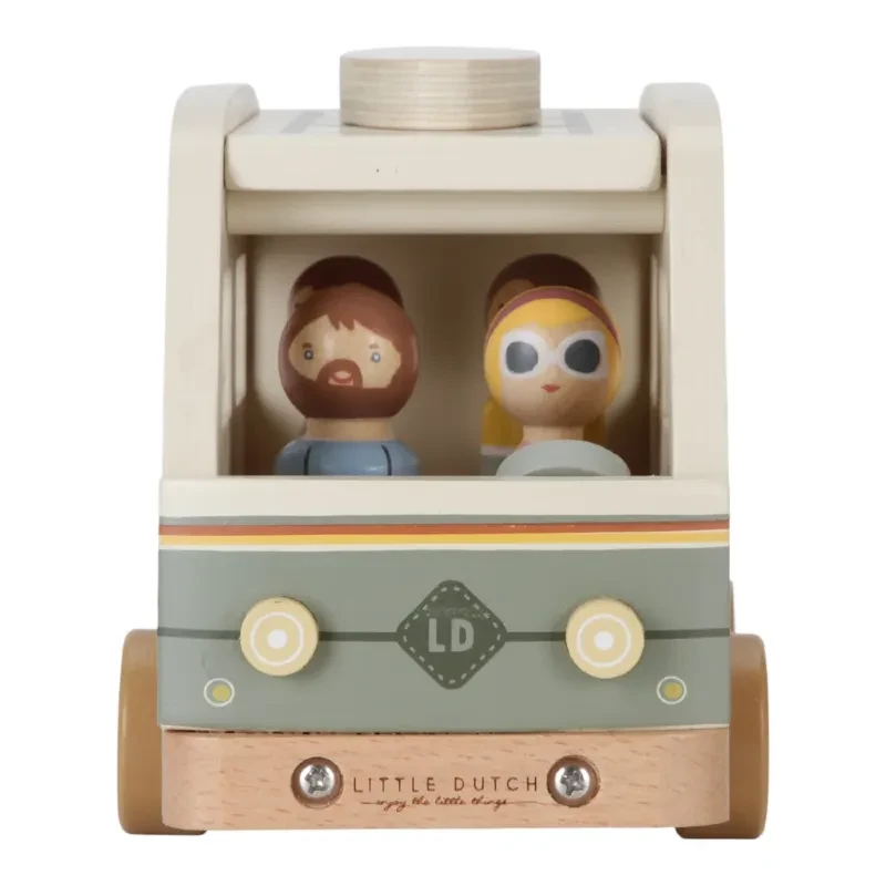 Little Dutch autko drewniane kamper Campervan Vintage