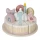 Little Dutch drewniany torcik urodzinowy Pink