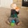Prezent dla niemowlęcia 6 miesięcy+ – Sensory Rollers Fat Brain Toys 3 silikonowe kule, zabawka do raczkowania i ząbkowania, stymulacja słuchu, dotyku i wzroku oraz zabawa w kąpieli