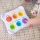 Fat Brain Toys Dimpl Duet – zabawka sensoryczna dla dziecka 12m+ z bąbelkami do wciskania, alfabetem Braille’a i nauką kolorów, prezent na roczek, rozwój motoryki małej, koncentracji i zmysłu dotyku