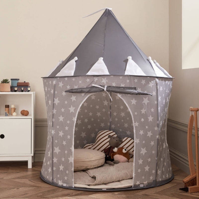 Kids Concept namiot w gwiazdki dla dzieci grey