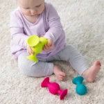Fat Brain Toys zabawka sensoryczna z przyssawkami Bobo PipSquigz