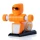 Kieszonkowe Piłkarzyki Fat Brain Toys Foosbots | Mini Gra Zręcznościowa i Fidget Antystresowy dla Dzieci 6+, Figurka Piłkarzyka z Piłką w Zestawie dla 1 Gracza, Wspiera Refleks i Rozwój Motoryki, Zabawka Podróżna.