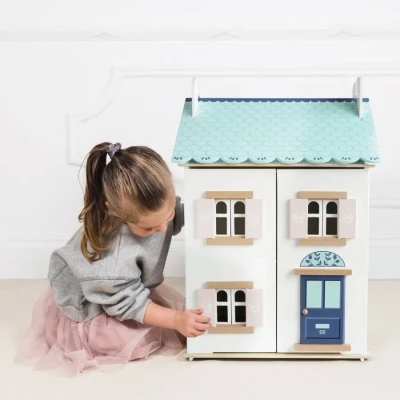 Le Toy Van drewniany domek dla lalek Blue Belle House
