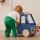 Kid’s Concept drewniany pchacz ciężarówka – zabawka dla dziecka 12m+, prezent dla rocznego dziecka, pchacz FSC do nauki chodzenia i motoryki