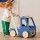 Kid’s Concept drewniany pchacz ciężarówka – zabawka dla dziecka 12m+, prezent dla rocznego dziecka, pchacz FSC do nauki chodzenia i motoryki