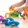 Silikonowe klocki magnetyczne Plip Links Fat Brain Toys (3+). Elastyczne ogniwa sensoryczne do łączenia, wyginania i zabawy w wodzie. Idealny prezent wspierający motorykę małą i integrację sensoryczną, wykonany z bezpiecznego silikonu BPA-free.