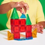 Magna Tiles klocki magnetyczne na podróż