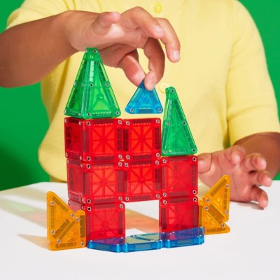 Magna Tiles klocki magnetyczne na podróż