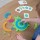 Fat Brain Toys układanka edukacyjna łamigłówka żuczek Bugzzle z kartami zadań. Układanka matematyczna przestrzenna bez BPA Fat Brain Toys FA252-1 dla dzieci od 3 lat 3+ / do nauki symetrii i logiki.