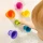 Fat Brain Toys Suction Kupz 12m+ – silikonowe kubeczki z przyssawką dla dziecka 1+, zabawka sensoryczna do układania i kąpieli, prezent na roczek, rozwój motoryki małej, koordynacji ręka-oko i zabawy bez bałaganu