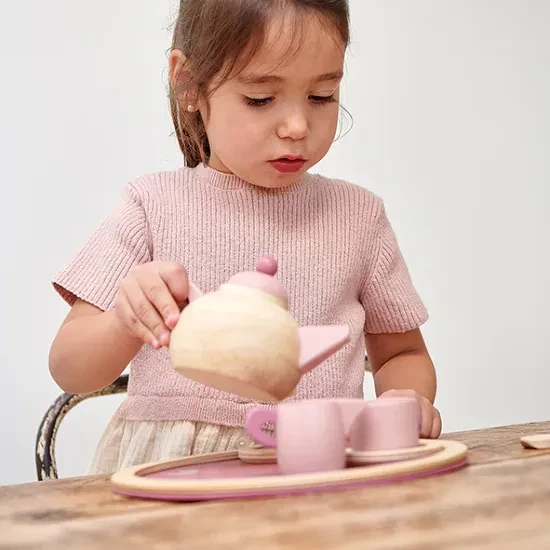 Tender Leaf Toys drewniany serwis do herbaty