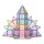 Cleverclixx klocki magnetyczne Mega Creative Pack Pastel 210 elementów