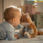 Lisek Maskotka Sensoryczna Przytulanka Aktywizująca Little Dutch Forest Friends 0m+