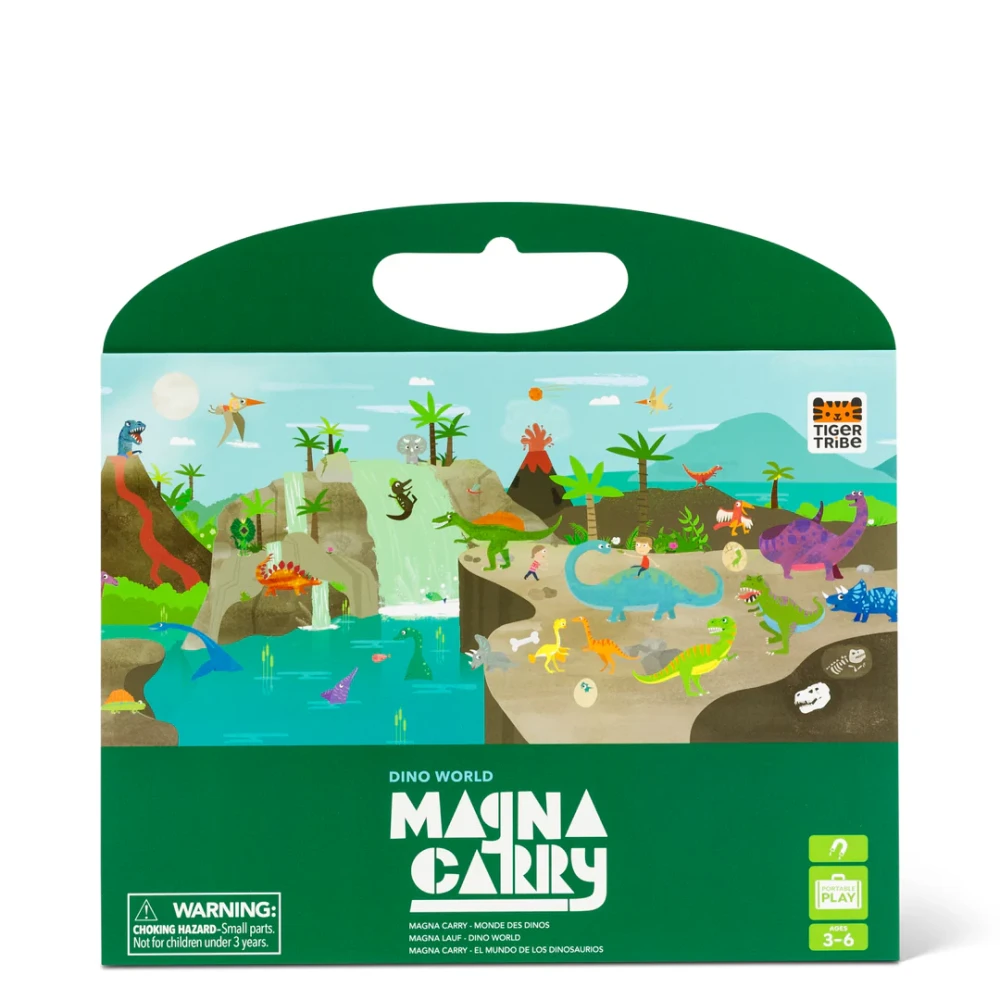 Tiger Tribe magnetyczna układanka Dinozaury